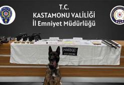 Kastamonu'da uyuşturucu ve kaçak silah operasyonunda 5 tutuklama