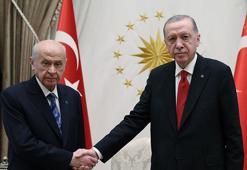 Cumhurbaşkanı Erdoğan, Bahçeli ile görüştü