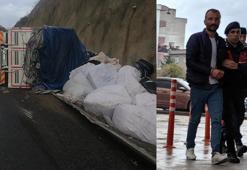 Kaza yapan sürücünün uyuşturucudan aranması çıktı; tutuklandı