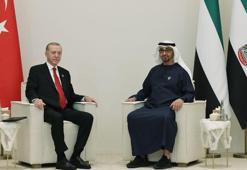 Erdoğan, BAE Devlet Başkanı Al Nahyan ile bir araya geldi