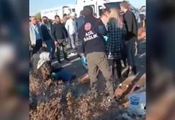 Şanlıurfa'da öğretmenleri taşıyan minibüs ile otomobil çarpıştı: 12 yaralı