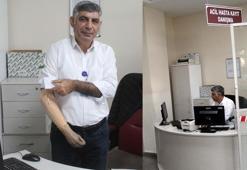 Sağ eli ampute edilen memur: Engelliler Günü'nde arkadaşlara mesajım pes etmemeleri