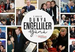 Cumhurbaşkanı Erdoğan'dan 'Engelliler Günü' paylaşımı