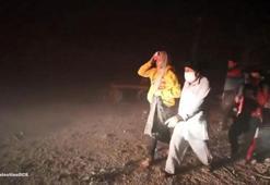 Filistin Kızılayı, saldırı sonrası sivillerin tahliye anlarını paylaştı