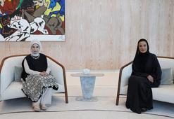 Emine Erdoğan, Katar Vakfı Başkanı Moza ile görüştü