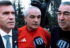 Feyyaz Uçar ile Samet Aybaba, Beşiktaş Futbol Takımı'nı ziyaret etti