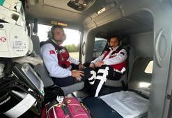 Helikopter ambulanslarla 11 ayda 2 bin 552 hasta sevki
