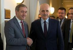 TBMM Başkanı Kurtulmuş'tan HEDEP grubuna ziyaret