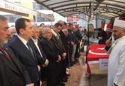 Eski Bakan Şükrü Yürür, son yolculuğuna uğurlandı
