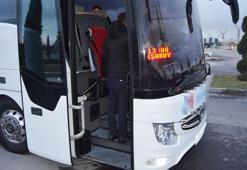 Kural ihlali yapan otobüs şoförüne sivil polisten ceza