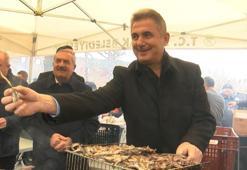 Ankara'daki festivalde 3,5 ton hamsi dağıtıldı