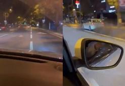 Bağdat Caddesi'nde makas atarak ilerleyen sürücüye ceza