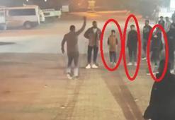 Yolu kapatıp, havaya ateş açtılar; o anlar kamerada