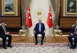 Cumhurbaşkanı Erdoğan, Libya Temsilciler Meclisi Başkanı Salih ile görüştü