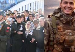 Şehit Teğmen Eril Alperen Emir, son yolculuğuna uğurlandı