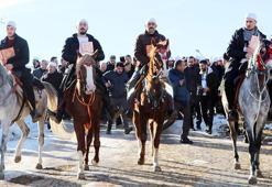 Erzurum'da atlı hafızlar, 490'ıncı 'Binbir Hatim'i başlattı