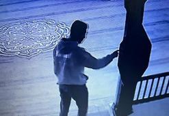 Tarihi caminin anahtarı ve yardım sandığını çalıp kaçtı