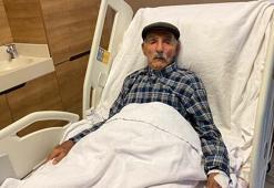 Kore Gazisi mesanesindeki 8 santimetrelik taştan ameliyatla kurtuldu