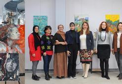 Okul yönetimi ve öğretmenler öncü oldu, öğrencilerin resimleri 4 ülkede sergilendi