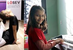 7 yaşındaki Nisa, bale ve piyanoya ilgisiyle lösemiyi yendi