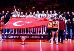 Eczacıbaşı 3'üncü kez dünya şampiyonu