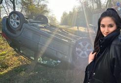 Otomobil, takla attı; sürücüsü Sudenur öldü