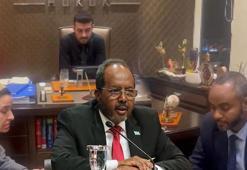 Somali Cumhurbaşkanı, Yunus Emre Göçer'in ailesine taziyelerini iletti