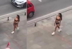 Bağdat Caddesi'nde protestolarıyla dikkat çeken kadına yurtdışı çıkış yasağı