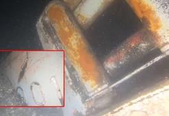 7 mürettebatı aranan geminin batık görüntüleri ortaya çıktı