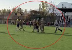 Şırnak’ta amatör maçta hakem ve rakip oyunculara saldırıya jandarma müdahale etti