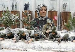 Rus generalin yazdığı Sarıkamış'ta donarak şehit olan binbaşı ve askerlerinin anısını üç boyutlu modelledi