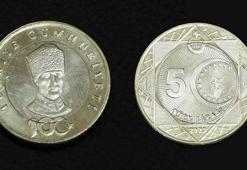 Darphanede tartışmalı madeni 5 liranın basım aşaması
