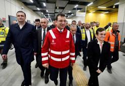 İmamoğlu Ataköy-İkitelli metro hattının test sürüşüne katıldı