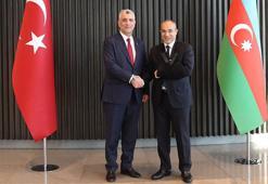 Bakan Bolat, Azerbaycan Ekonomi Bakanı Cabbarov ile görüştü