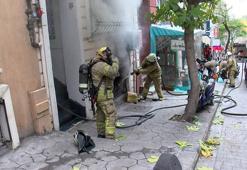 Beyoğlu'nda apart otelde yangın