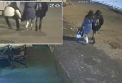 Şişli'de kapkaç anları kamerada