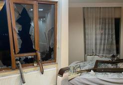 Rize'de fırtına; çatı uçtu, pencere camları kırıldı