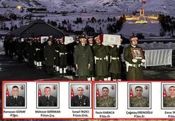 Pençe-Kilit şehitleri, Hakkari'deki törenin ardından memleketlerine uğurlandı