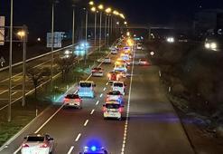 Tekirdağ’da oto kurtarıcılar ‘teröre lanet’ konvoy oluşturdu