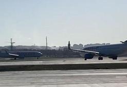 Sabiha Gökçen Havalimanı'nın 2. pistinden ilk ticari uçuş