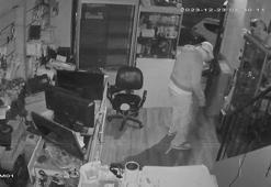 Büyükçekmece'de bilgisayar hırsızları güvenlik kamerasında
