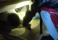 10 kişiyi 210 bin TL dolandıran hükümlü, mutfak dolabındaki gizli bölmede yakalandı