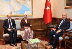 Bakanlar Şimşek ve Göktaş'tan Güler'e taziye ziyareti