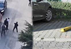 Büyükçekmece'de komşuların duba kavgası kamerada