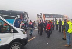 Sakarya'da zincirleme kaza: 10 ölü, 59 yaralı