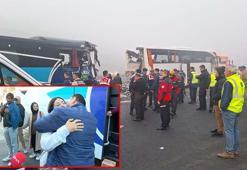Sakarya'daki kazadan yara almadan kurtulanlar İstanbul'a geldi