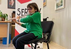 Serebral palsili Sude, müzikle hayata bağlandı