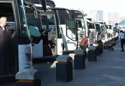 Otogarda "takip cihazı" hareketliliği