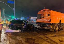 Esenyurt'ta cip temizlik aracı ile çarpıştı: 2 ölü 2 yaralı