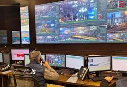 Ankara'daki yılbaşı denetimleri KGYS merkezinden takip ediliyor